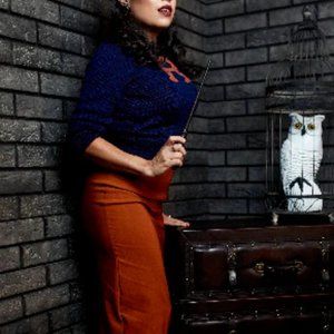 Ains & Elke Vintage Inspired 3/4 Sleeve Knit Molly Sweater